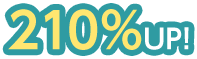 210% UP!